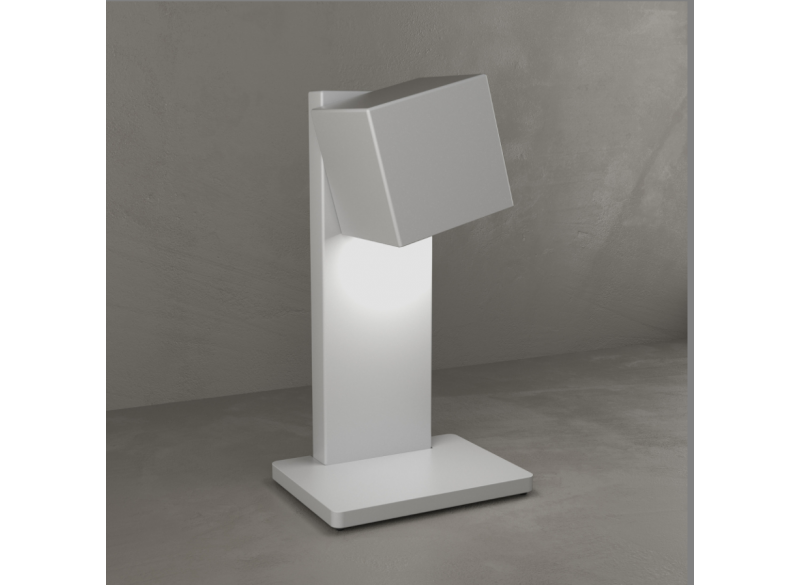 PLATE PORTATILE 1 LUCE GRIGIO