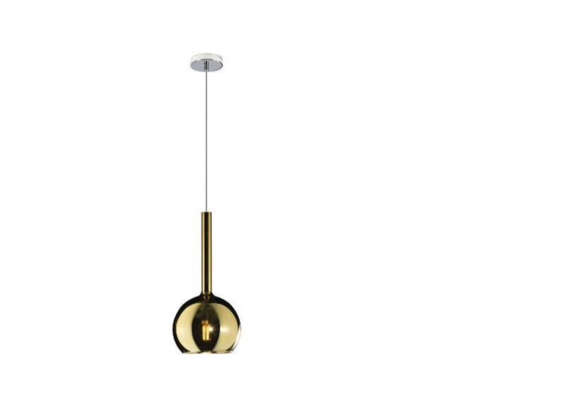 Top Light Sospensione Cromo 1 Luce Piccola Oro  1155CR/SP-OR